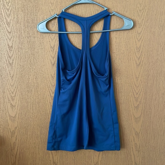 Nike Women's Dark Blue Racerback Tank - Picture 3 of 3